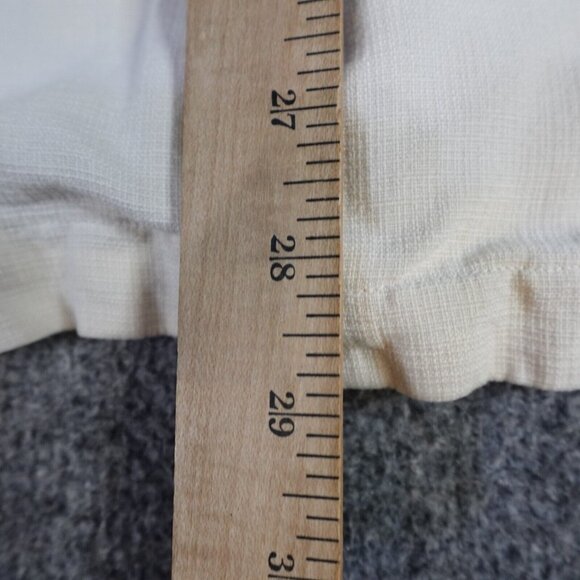 Tommy Bahama Shirt L Beige Embroidered Casting Club Fly Society Fly Fishing - Picture 6 of 7